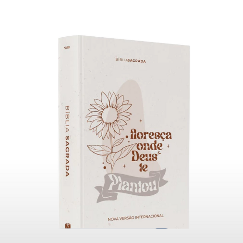 Bíblia Sagrada Floresça NVI Letra Maior Capa Dura