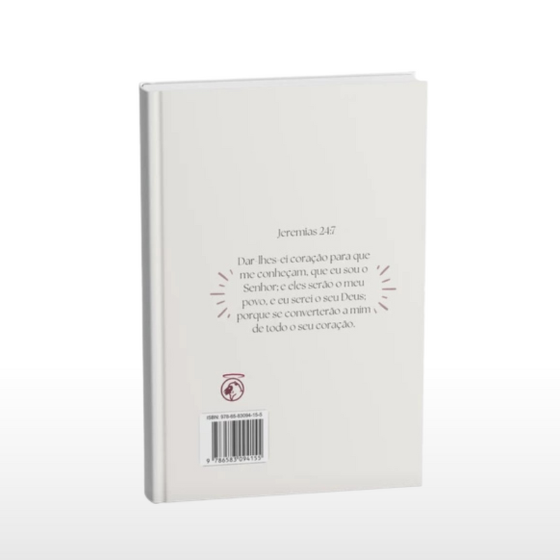 Bíblia Sagrada Slim Capa Dura Coração Redimida